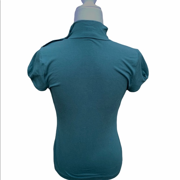 Banana Republic top w buttons & cap sleeves. Sz XS - Picture 5 of 9